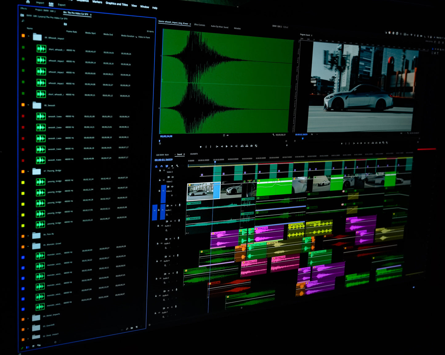 Automotive Cinematic Sound FX |Cambo