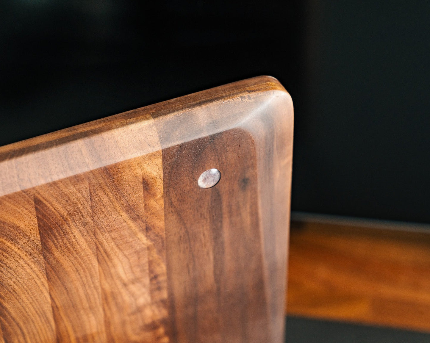 The Pro Magic Walnut Keyboard and Trackpad Tray