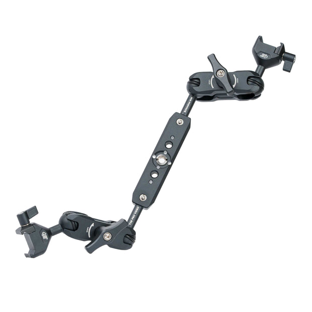 13 inch dual articulating arm extension system with NATO rail and 20mm ball joints