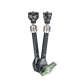 12 inch articulating arm shown in both NATO clamp and 1/4-20 screw versions