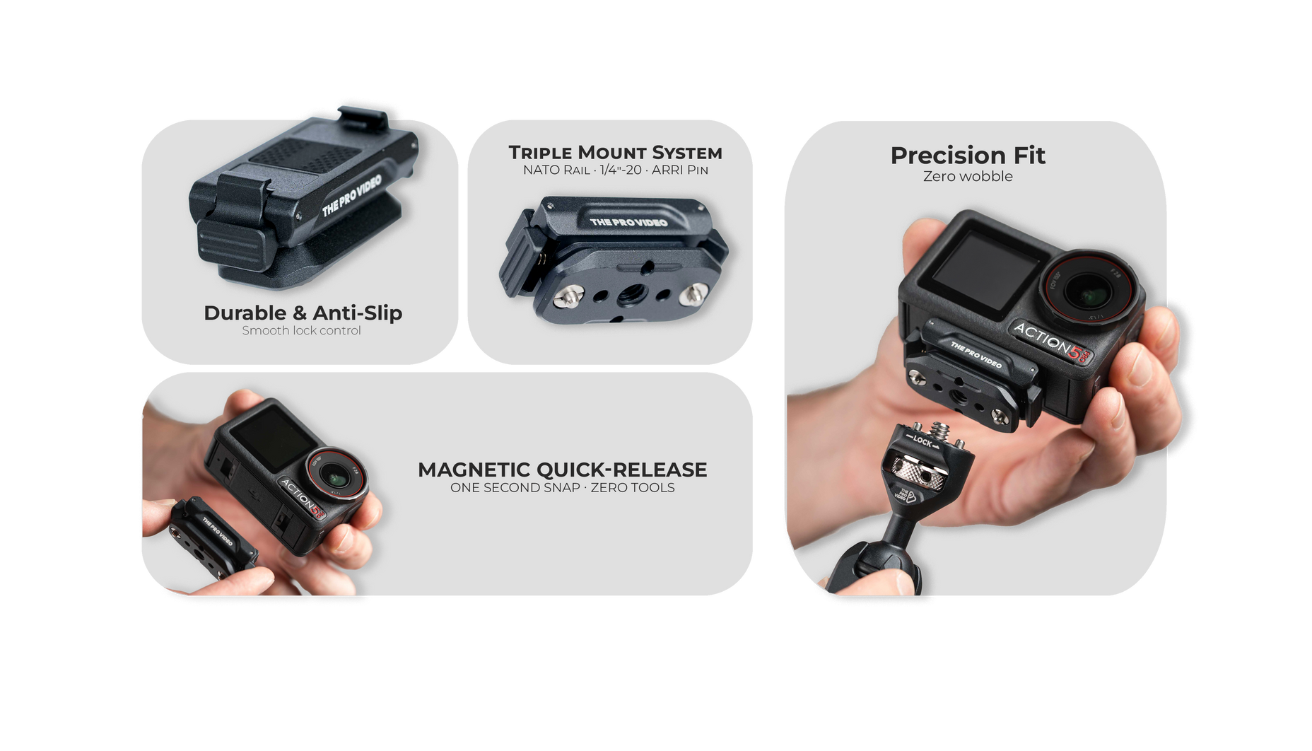 The Pro Video | Designed by Creators. Manufactured for Filmmakers.