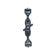 Dual 20mm ball articulating arm with 1/4-20 thread and ARRI anti-twist pins