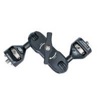 Articulating arm with 1/4-20 screws and anti-twist pins for camera mounting