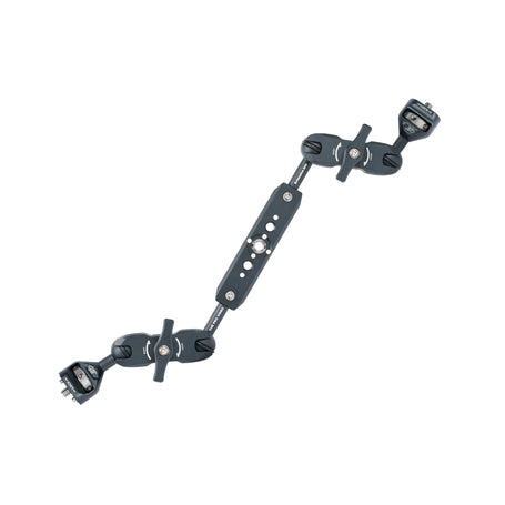 13 inch dual articulating arm system shown with interchangeable ball ends