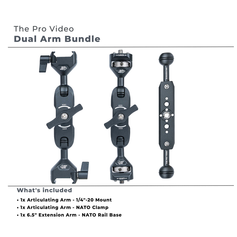 Dual Articulating Arm Bundle