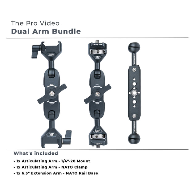 Dual Articulating Arm Bundle