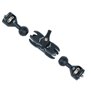 The Pro Video articulating arm shown in folded position