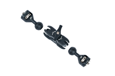 The Pro Video articulating arm shown in folded position