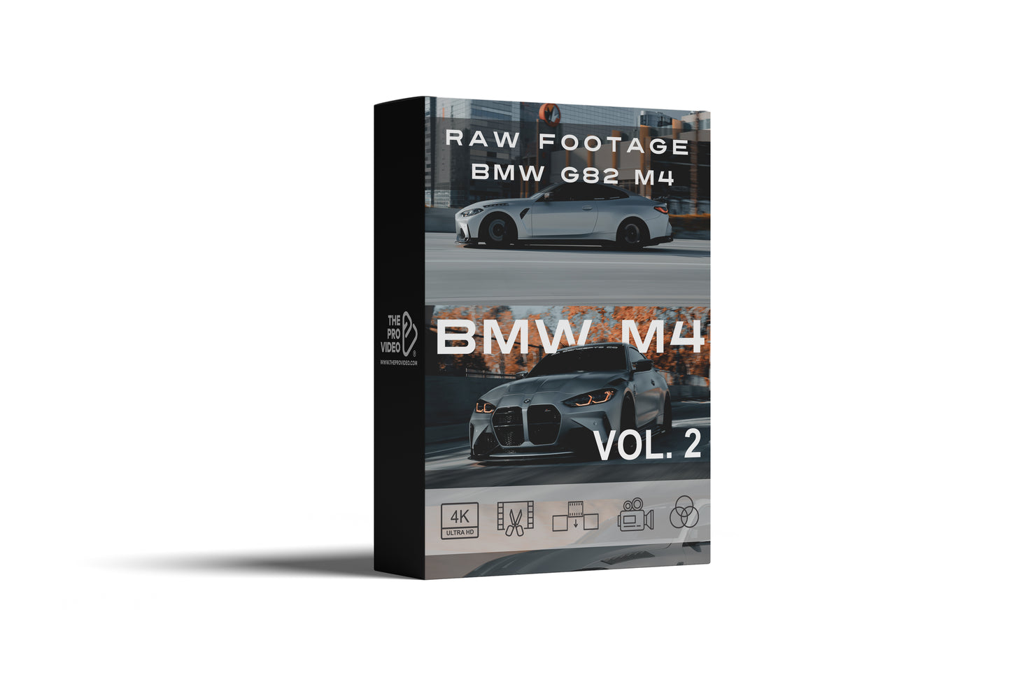 Combo: Sound FX, LUTs & BMW M4 and  Dodge Challenger Footage Free