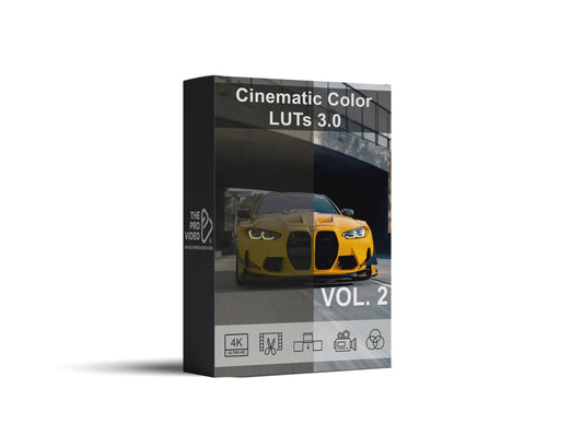 Cinematic Automotive Luts 3.0