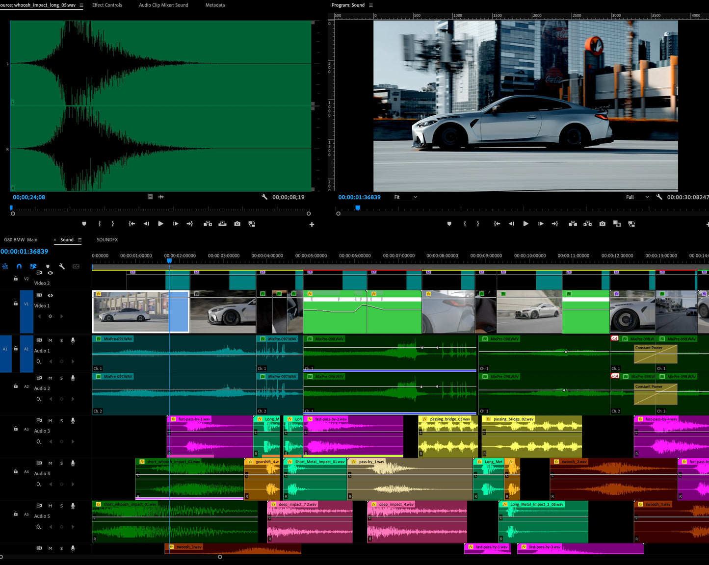 Automotive Cinematic  Sound FX
