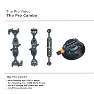 The Pro Video Action Camera Car Mount Bundle