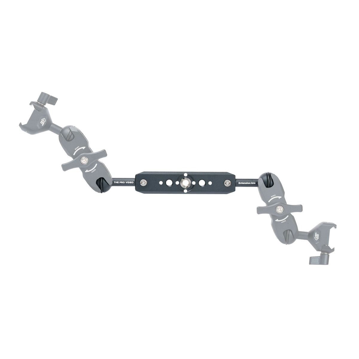 The Pro Video 6.5 inch extension arm with NATO rail and threaded mounts