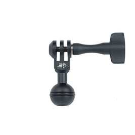The Pro Video Action Camera Mount Adapter with 20mm Ball (GoPro / DJI / Insta360 Compatible)